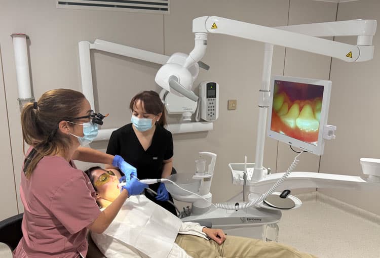 Teeth Whitening London clinic interior in South Kensington